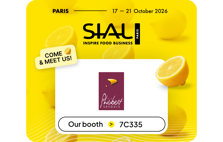SIAL Paris 2026 banner – Philibert Savours attending from October 17–21, stand 7 C 335